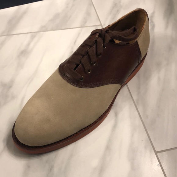 Mens Polo Ralph Lauren Leather and Suede Shoes - Picture 3 of 6